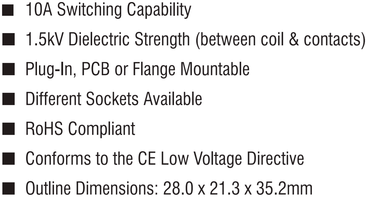 ממסרים לאלקטרוניקה IMO QYE